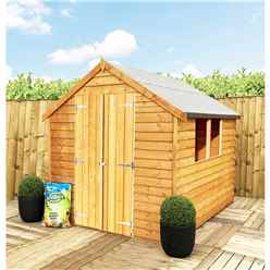 ShedsWarehouse.com | Stowe Installed (S) | Installed 8ft X 6ft (2.39m X ...