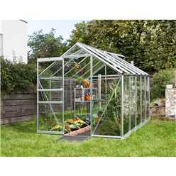 6ft X 10ft Premier Low Threshold Aluminium Frame Greenhouse