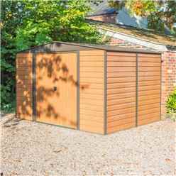 10ft X 6ft  Woodvale Metal Sheds (3130mm X 1810mm) Includes Floor