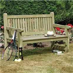 5ft Deluxe Softwood Garden Bench (5ft X 2ft)