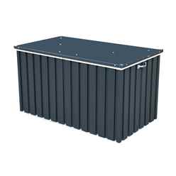 6ft X 2ft Value Metal Storage Box - Anthracite Grey (1.73m X 0.73m)