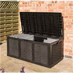 2.5 X 5.2 Plastic Graphite Cushion Storage Box (634 Litres)