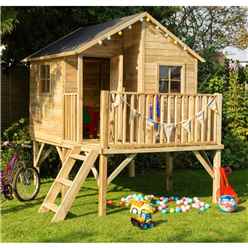 7.6ft X 6.6ft Hide Out Playhouse (2.30m X 2.01m)