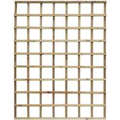 Pack Of 3 - 6 X 5 Heavy Duty Trellis Panel Pressure Treated