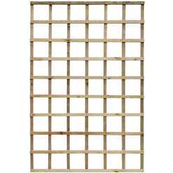 Pack Of 3 - 6 X 4 Heavy Duty Trellis Panel Pressure Treated