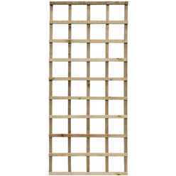 Pack Of 3 - 6 X 3 Heavy Duty Trellis Panel Pressure Treated