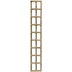 Pack Of 3 - 6 X 1 Heavy Duty Trellis Panel Pressure Treated