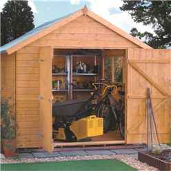 10ft X 8ft Rowlinson Premier Tongue & Groove Shed (12mm T&g Floor)