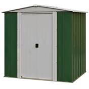 ShedsWarehouse.com | Rowlinson Metal Sheds | 6ft X 5ft Rowlinson Green ...