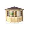 2.5m X 2.5m Premier Chable Log Cabin - Double Glazing - 44mm Wall Thickness