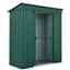 6ft X 3ft Premier Easyfix - Pent - Metal Shed - Heritage Green (1.80m X 0.93m)