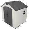 8ft X 7.5ft Life Plus Plastic Apex Shed With Plastic Floor And 1 Window (2.43m X 2.28m)