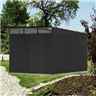 8ft X 12ft Xx Large Dark Grey Heavy Duty Metal Shed (2.6m X 3.8m)