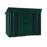 6ft X 4ft Premier Easyfix - Low Pent - Metal Shed - Heritage Green (1.80m X 1.24m)