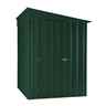 5ft X 8ft Premier Easyfix - Lean To Pent - Metal Shed - Heritage Green (1.55m X 2.42m)