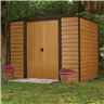 8ft X 6ft Woodvale Metal Sheds (2530mm X 1810mm) Includes Floor