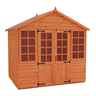 8ft X 10ft Classic Summerhouse (12mm Tongue And Groove Floor And Apex Roof)