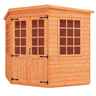 6ft X 6ft Corner Summerhouse (12mm Tongue And Groove Floor And Pent Roof)