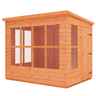 6ft X 6ft Pent Summerhouse (12mm Tongue And Groove Floor And Roof)