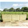 3ft (0.92m) Horizontal Pressure Treated 12mm Tongue & Groove Fence Panel