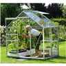 6ft X 4ft Value Anodised Aluminium Frame Greenhouse