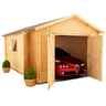 16ft X 10ft Monty Workshop 44mm Log Cabin (19mm Tongue And Groove Roof) (4750x2950)