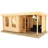 16ft X 10ft Yogi 44mm Log Cabin (19mm Tongue And Groove Floor And Roof) (4750x2950)