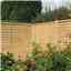 Pack Of 3 - 6 X 4 Traditional Lap Fence Panel Pressure Treated