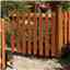 Pack Of 3 - 6 X 3 Picket Fence Panel Dip Treated