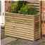 Pressure Treated Tall Garden Planter (3ft X 1ft)