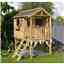 6.2ft X 6.6ft Lookout Playhouse (2.05m X 1.89m)