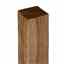 Pack Of 3 - 6ft Timber Fence Post 3 (75x75mm) Brown