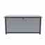 4ft X 2ft (1.25m X 0.62m) Plastic Cushion Box - Light Grey