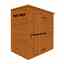 4ft X 6ft Tongue And Groove Security Shed (12mm Tongue And Groove Floor And Pent Roof)