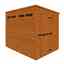 8ft X 6ft Tongue And Groove Security Shed (12mm Tongue And Groove Floor And Pent Roof)