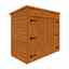 6ft X 3ft Tongue And Groove Pent Bike Shed (12mm Tongue And Groove Floor And Pent Roof)