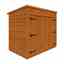 6ft X 4ft Tongue And Groove Pent Bike Shed (12mm Tongue And Groove Floor And Pent Roof)