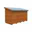 5ft X 2ft 2 Wooden Tool Chest (12mm Tongue And Groove Floor And Pent Roof)