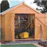 10ft X 8ft Rowlinson Premier Tongue & Groove Shed (12mm T&g Floor)