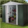 7ft 5 X 8ft 9 Apex Metal Shed With Free Anchor Kit (2.26m X 2.67m)