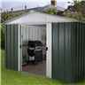 9ft 4 X 7ft 5 Apex Metal Shed With Free Anchor Kit (2.85m X 2.26m)