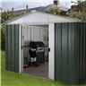 9ft 4 X 9ft 4 Apex Metal Shed With Free Anchor Kit (2.85m X 2.85m)