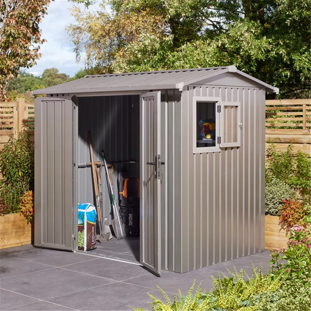 Cheshire 8 x 6 Premium Metal Apex Shed