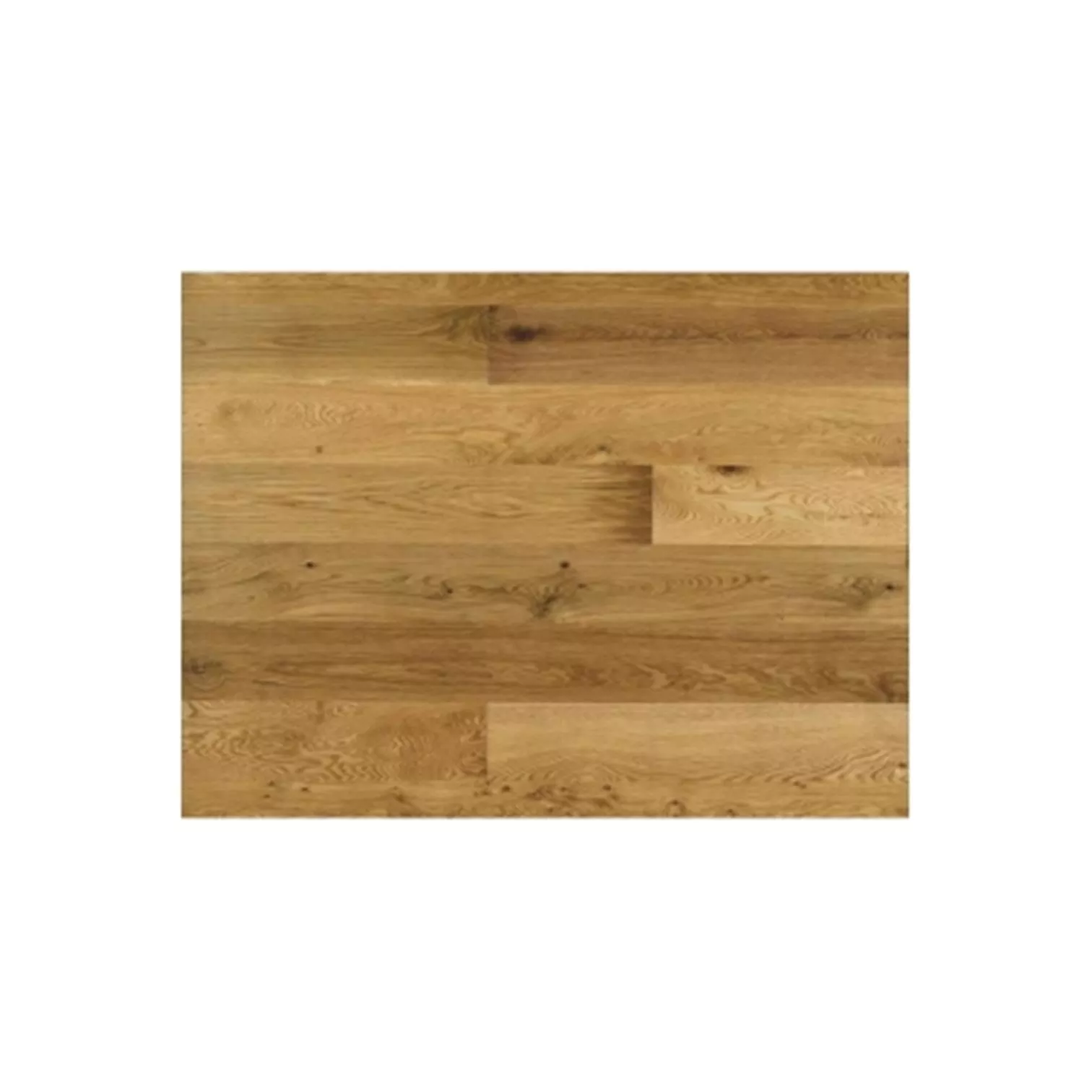 Pack of 7 - 20mm Thick Rustic Oak Brushed & Oiled Engineered Flooring - Pack Coverage 14.77m2