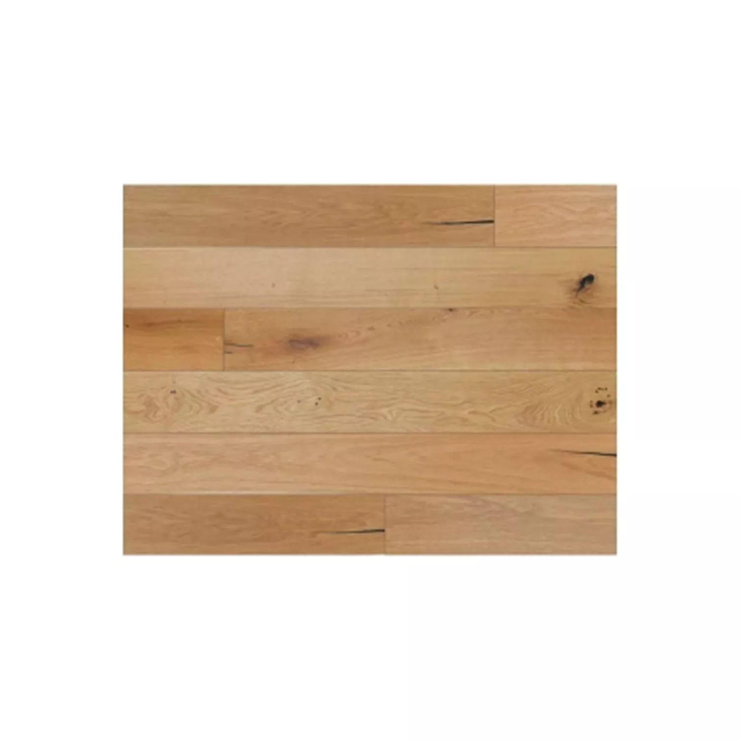 Pack of 2 - 12.5mm Thick Fawn Oak Brushed & Oiled Engineered Flooring - Pack Coverage 4.15m2