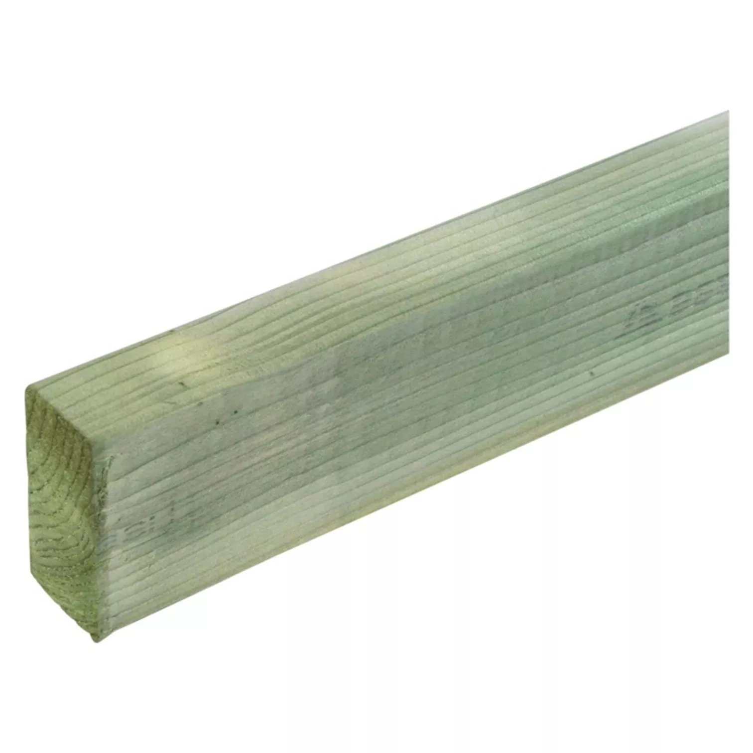 Pack of 10 - Kiln Dried C24 Sawn Treated Green Easi Edge - 100mm (H) x 47mm (T)x 4800mm (L) (Finished size: 95mm x 45mm)