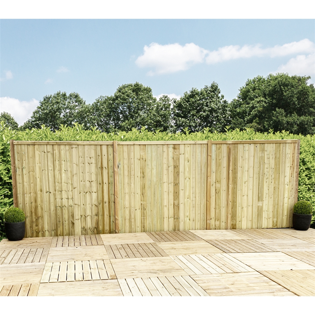 7 x 6 Pressure Treated T&G Pent Shed With 3 Windows And Single Side Door product image
