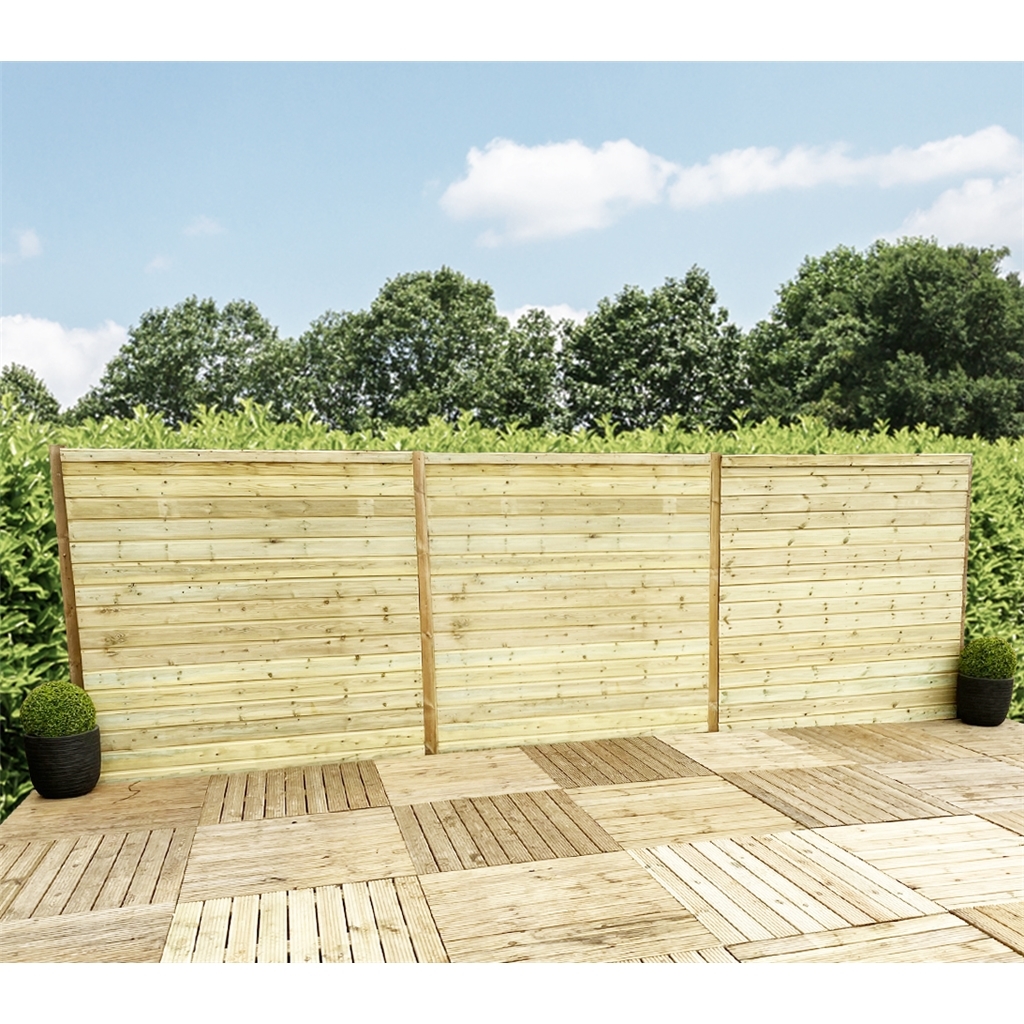 7 x 6 Pressure Treated T&G Pent Shed With 3 Windows And Single Side Door product image