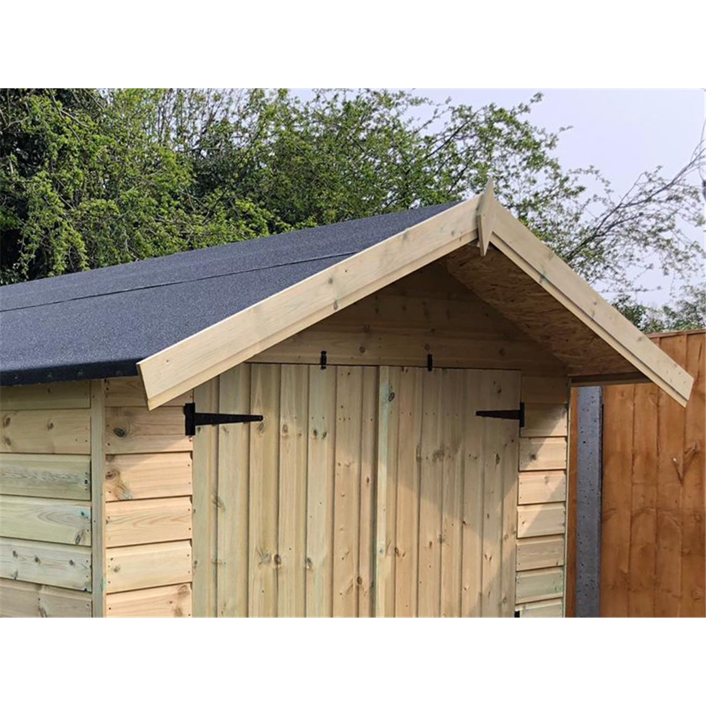 6 x 3 Windowless Pressure Treated T&G Pent Shed With Double Doors product image