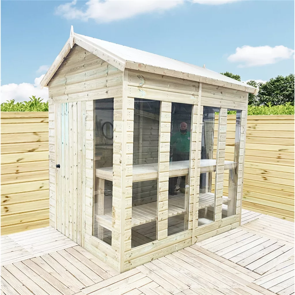 13 x 10 Pressure Treated Apex Potting Summerhouse